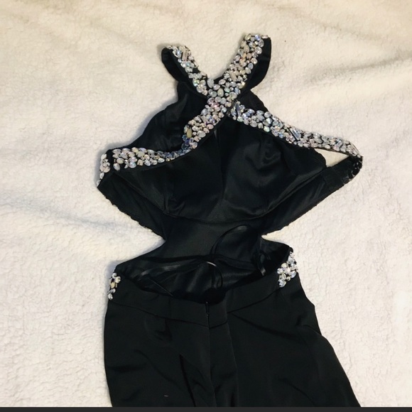 Long black prom dress - Picture 3 of 6